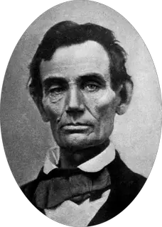 Abe Lincoln in 1858