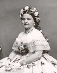 Mary Todd Lincoln photographed by Mathew Brady in 1861