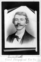 Studio portrait of William Quantrill circa 1860-1865