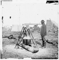 African American army cook at City Point, VA