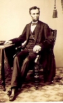 Abe Lincoln in 1861