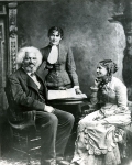 Frederick Douglass with wife Helen Pitt