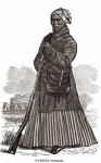 Civil War-era woodcut of Harriet Tubman