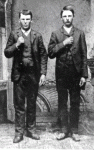 Jesse & Frank James - Confederate Guerrillas - 1872
