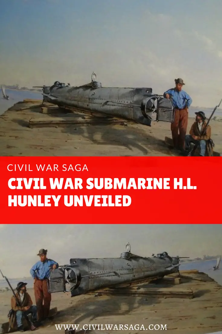 Civil War Submarine H.L. Hunley Unveiled