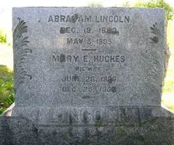 Grave of Abraham B. Lincoln in Lacey Spring, Virginia