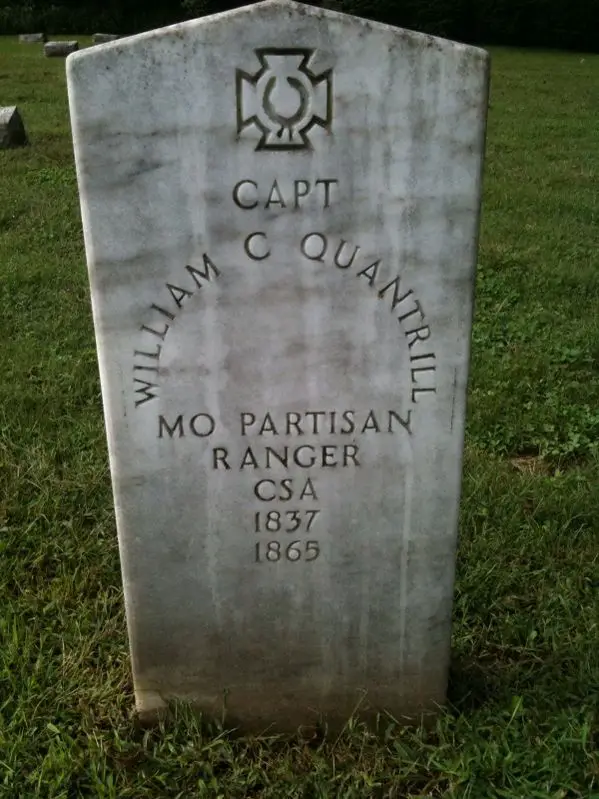 William Quantrill's Grave in Higginsville MO
