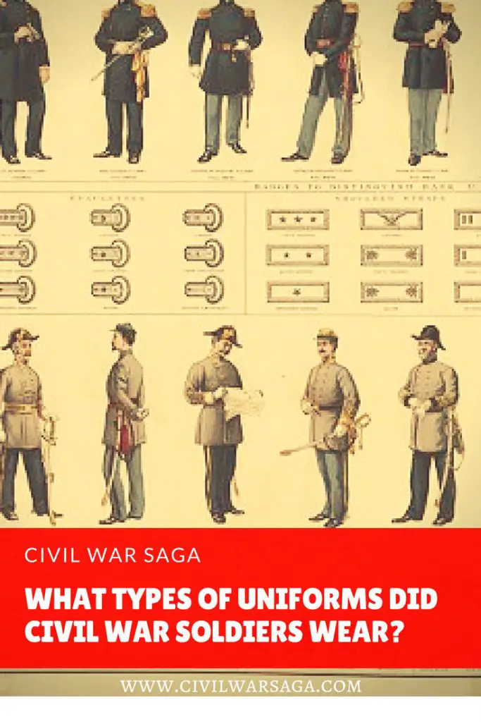 What Type of Uniforms Did Civil War Soldiers Wear? CIVIL WAR SAGA