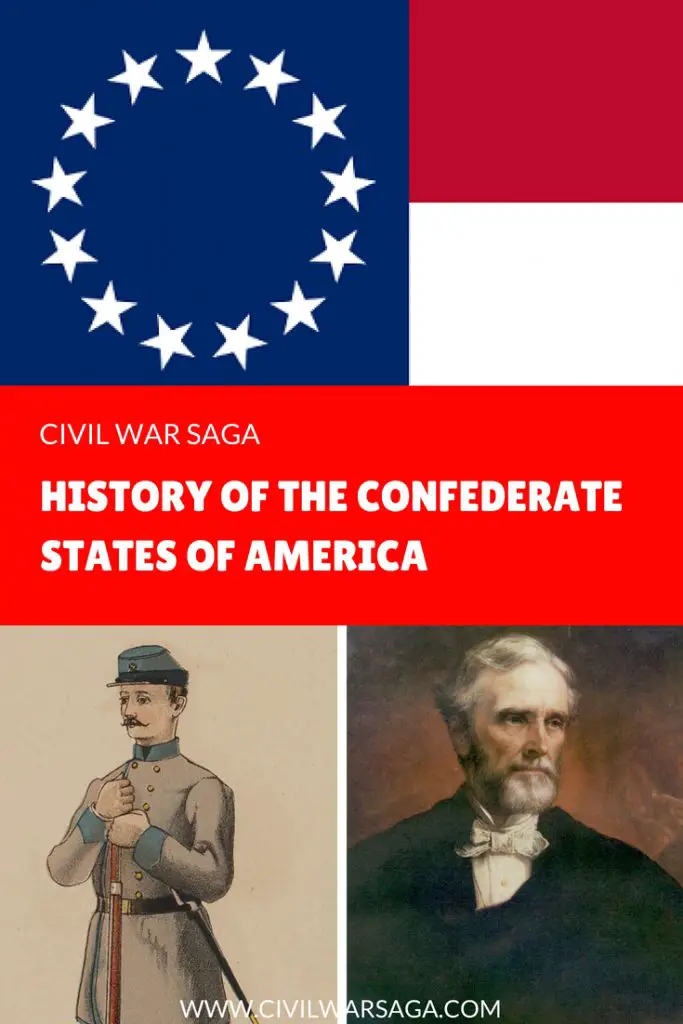 The Confederate States Of America Civil War Saga 8753